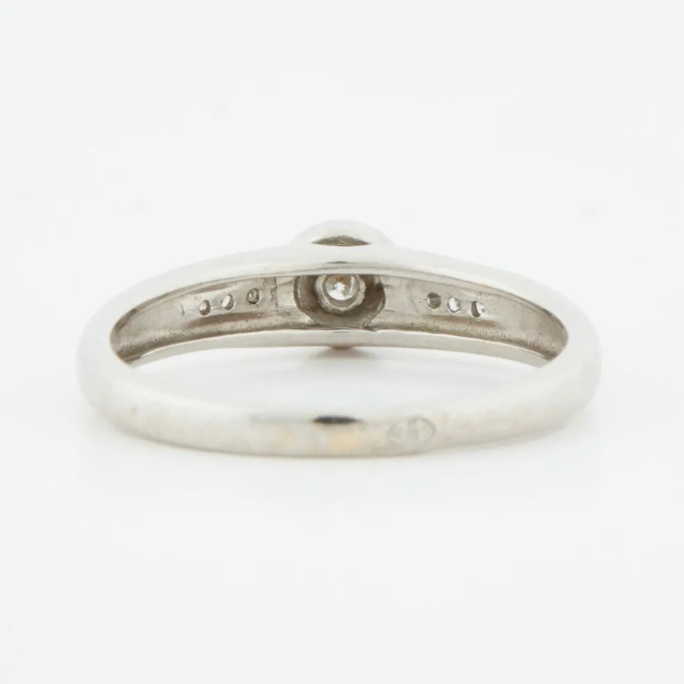 Bague Or blanc Diamants