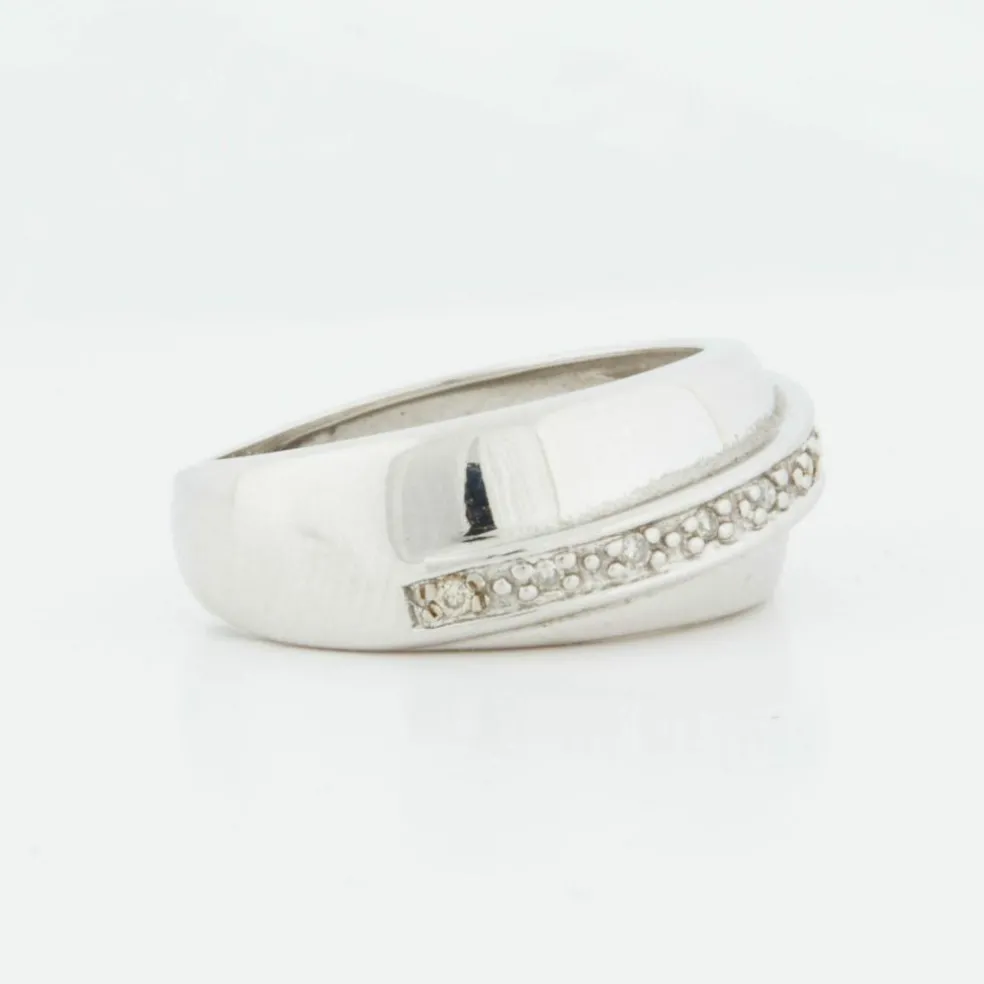 Bague Or blanc Diamants
