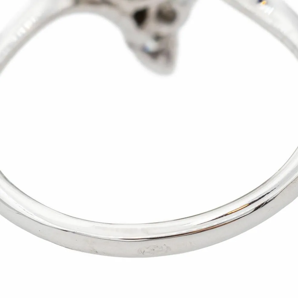 Bague Or blanc Emeraude