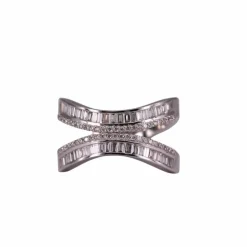 Bague Or blanc et Diamants