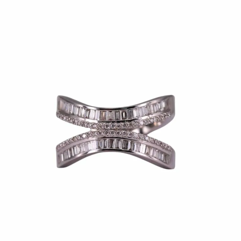 Bague Or blanc et Diamants