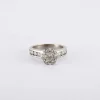 Bague Or blanc et diamants