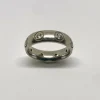 Bague or blanc et diamants