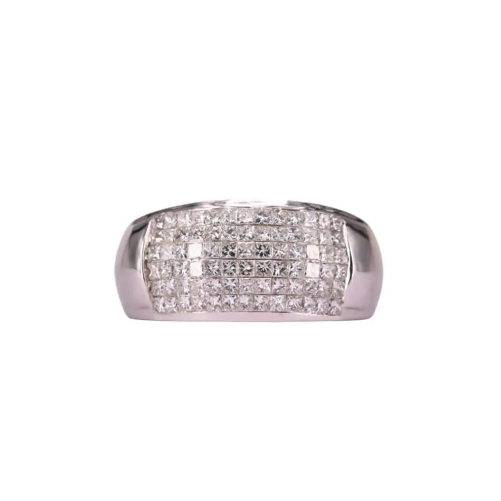 Bague Or blanc et Diamants
