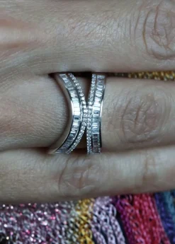 Bague Or blanc et Diamants
