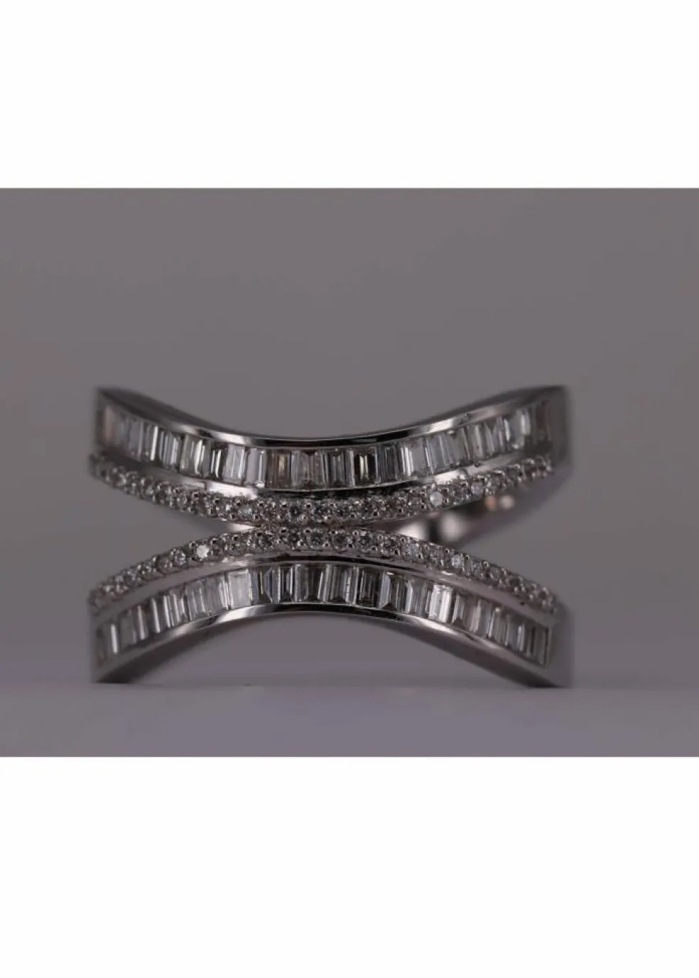 Bague Or blanc et Diamants
