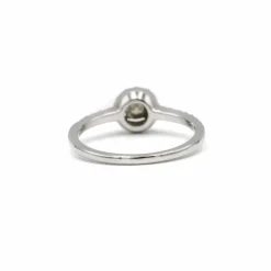 Bague or blanc et diamants