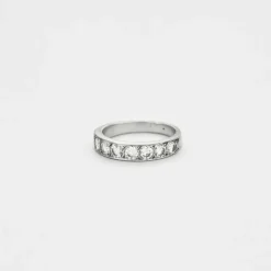BAGUE OR BLANC ET DIAMANTS