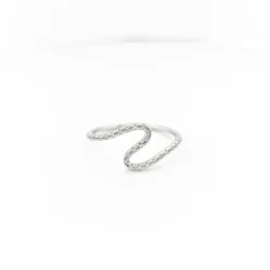 Bague or blanc et diamants