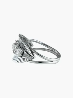 Bague Or blanc et Diamants