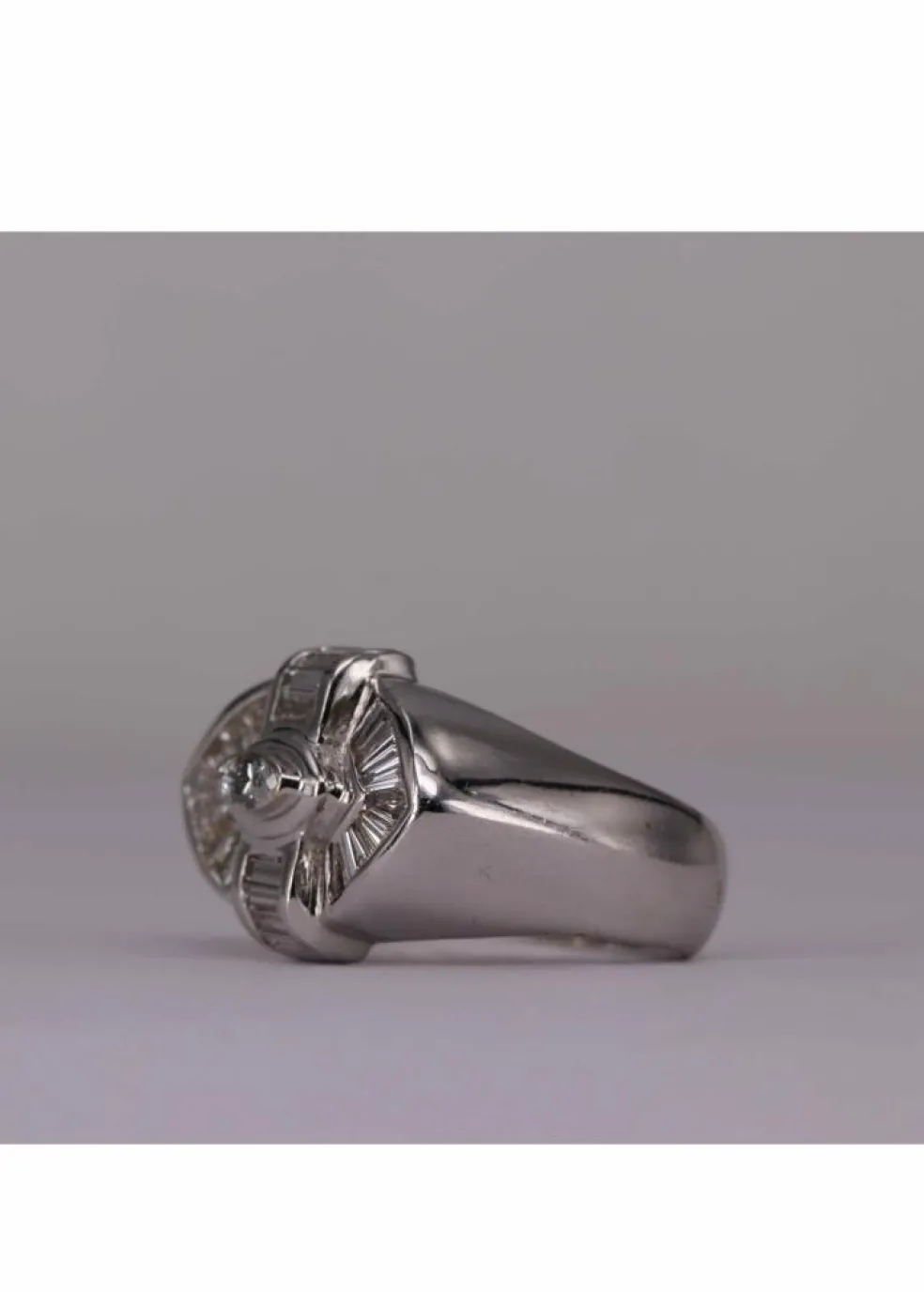 Bague Or blanc et Diamants