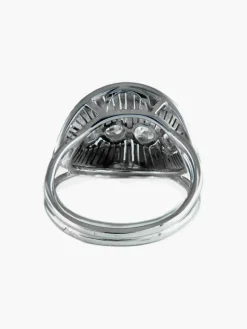 Bague Or blanc et Diamants