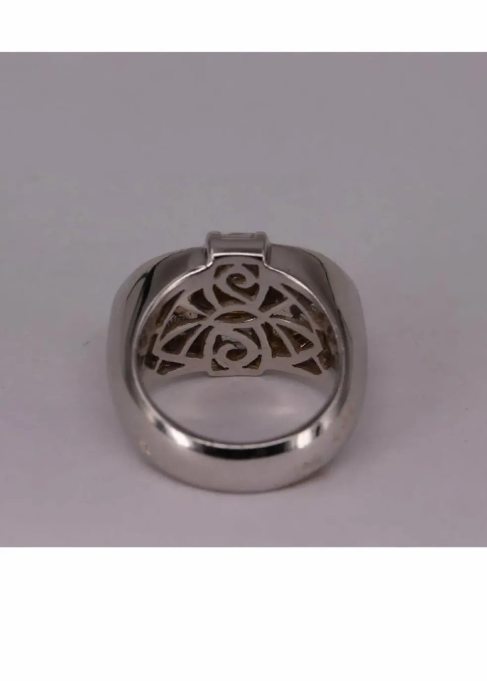 Bague Or blanc et Diamants