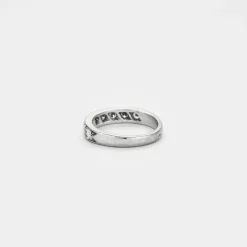 BAGUE OR BLANC ET DIAMANTS