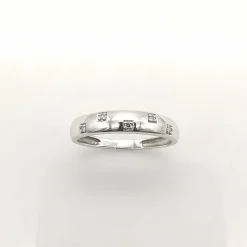 Bague Or blanc et Diamants