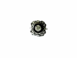 Bague or blanc 18k et Diamants anciens
