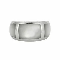 Bague Or blanc Nacre