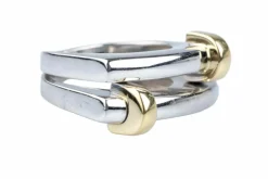 Bague Or blanc Or jaune