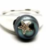 Bague Or blanc Perle