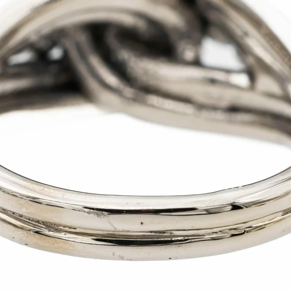 Bague Or blanc Saphir