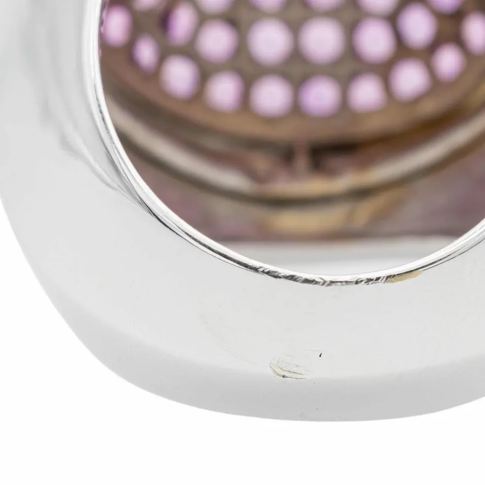 Bague Or blanc Saphir