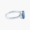 Bague Or Blanc Saphir Thaïlande Diamants