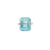 Bague or blanc Topaze