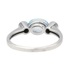 Bague Or blanc Topaze