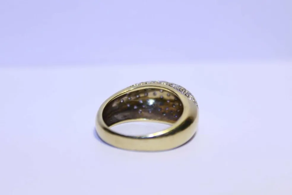 Bague Or Diamants