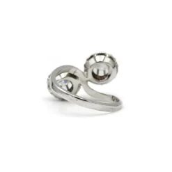 Bague or diamants