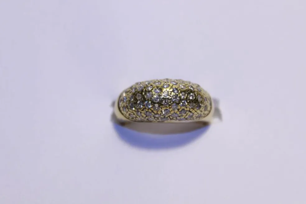 Bague Or Diamants