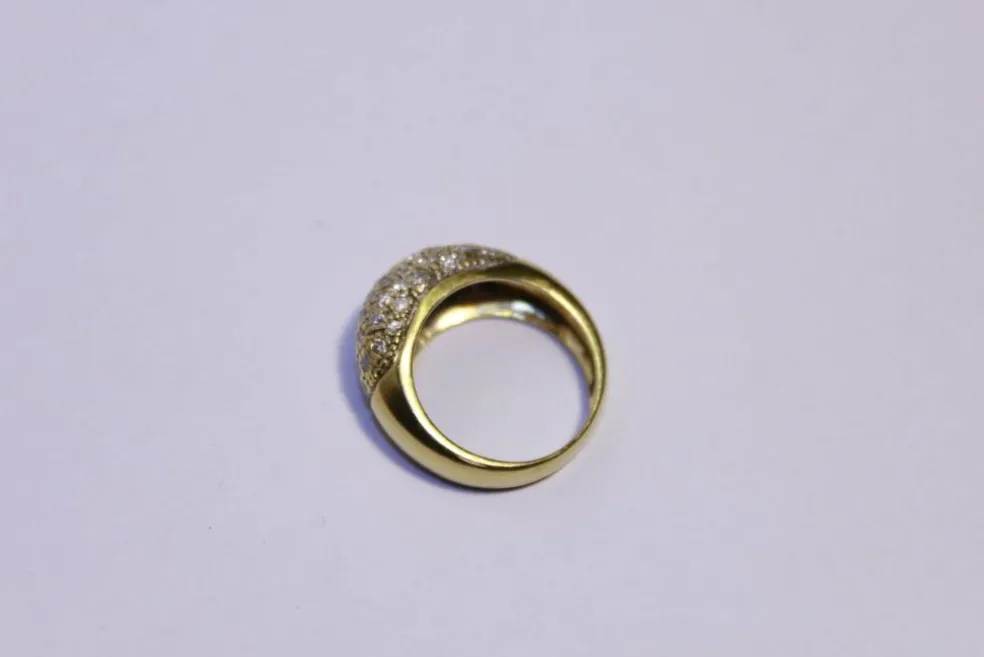 Bague Or Diamants