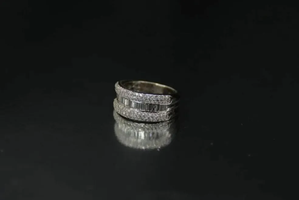 Bague Or Diamants