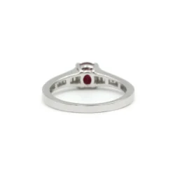 Bague Or, Diamants & Rubis