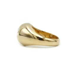 Bague or et diamant