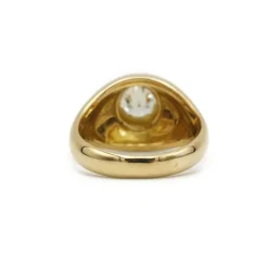 Bague or et diamant