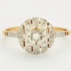 Bague or et diamants