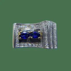 Bague or et diamants