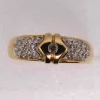 Bague Or et Diamants