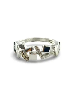 Bague or et diamants