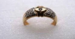 Bague Or et Diamants