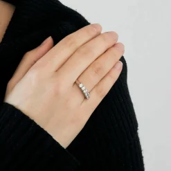 Bague or et diamants
