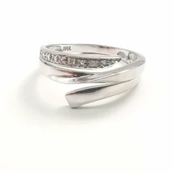 Bague or et diamants
