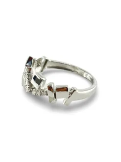 Bague or et diamants