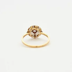 Bague or et diamants