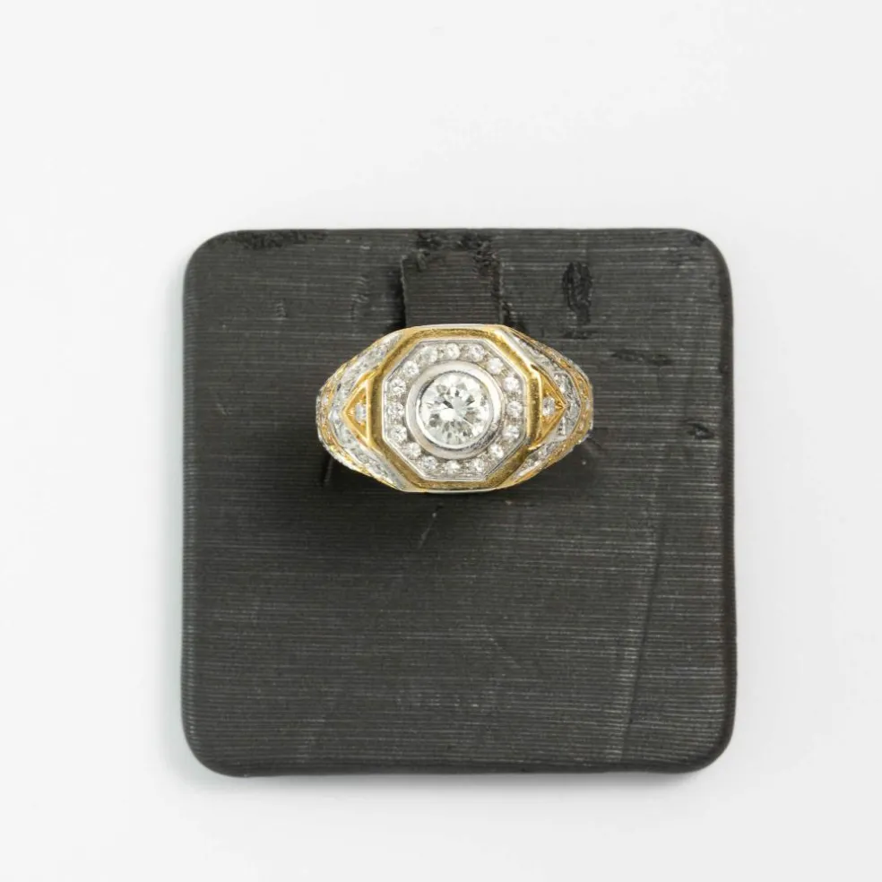 Bague Or et Diamants