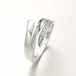 Bague or et diamants