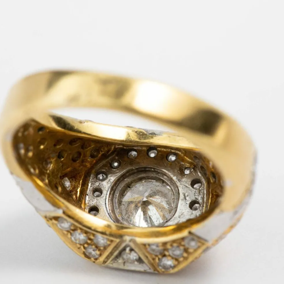 Bague Or et Diamants