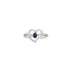 Bague or et saphir