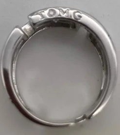 Bague Or Gris & Diamant TOM G
